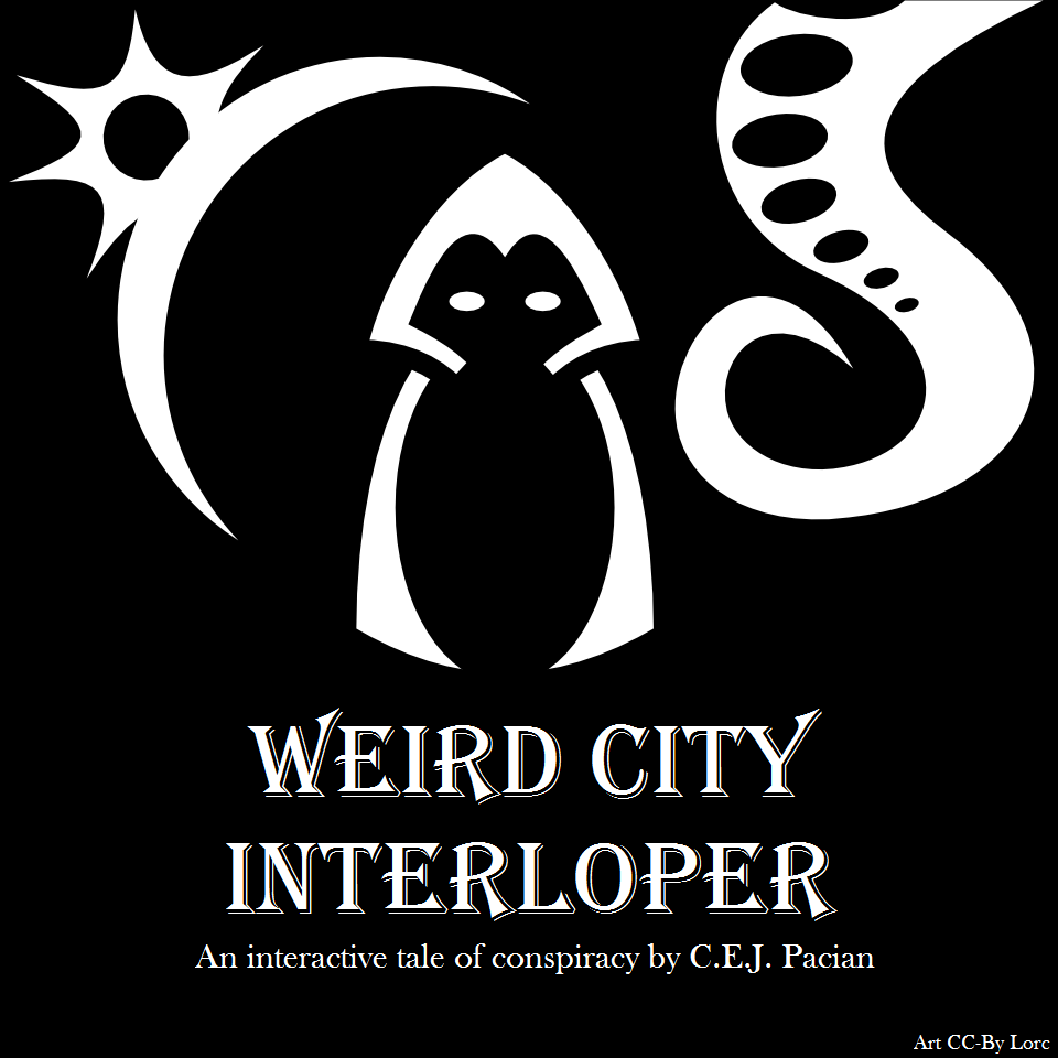Cover art for Weird City Interloper.